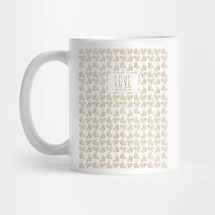 Golden love Mug